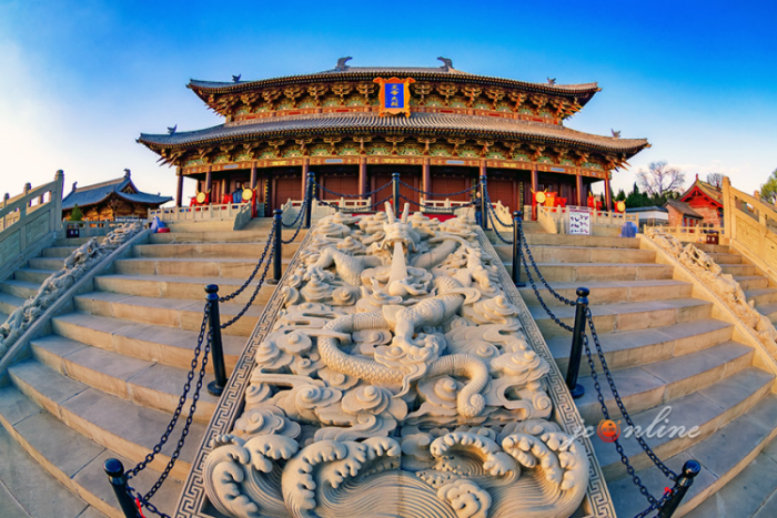 A scenic view of Changzhi Guancun Yandi Temple