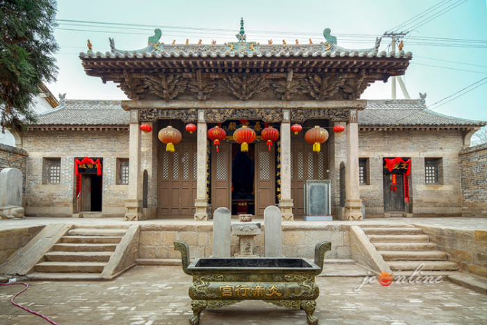 A scenic view of Changzhi Guancun Yandi Temple