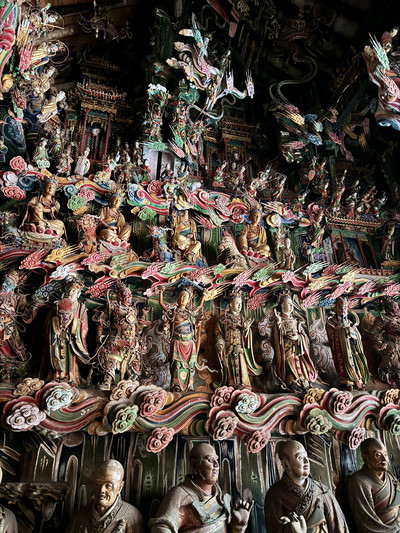 A scenic view of Changzhi Guanyin Tang
