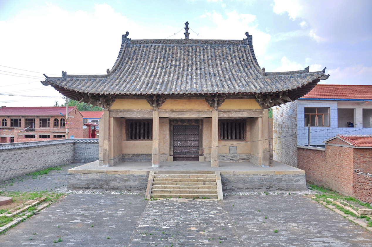 A scenic view of Changzhi Hanfang Yaowang Temple Hall
