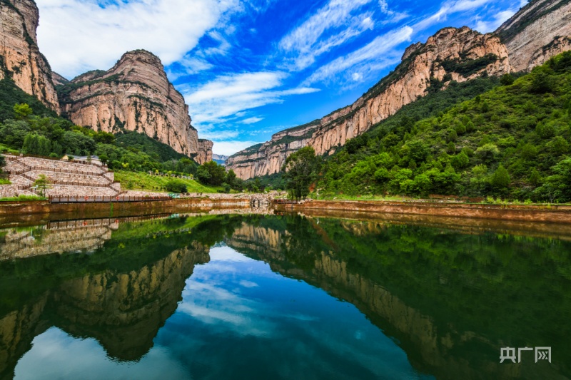 A scenic view of Changzhi Huangyadong Arsenal Site