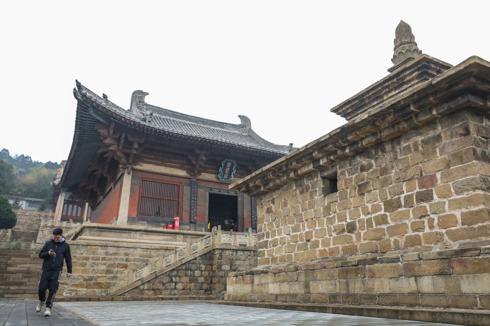 A scenic view of Changzhi Huiluan Temple