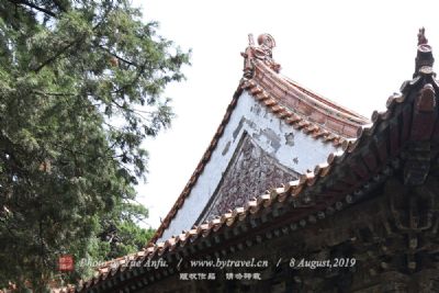 A scenic view of Changzhi Liaohetou Guandi Temple