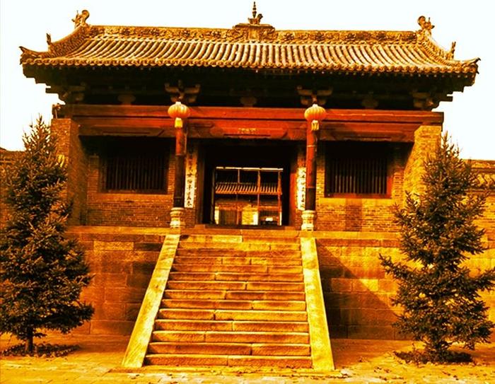 A scenic view of Changzhi Liaohetou Guandi Temple
