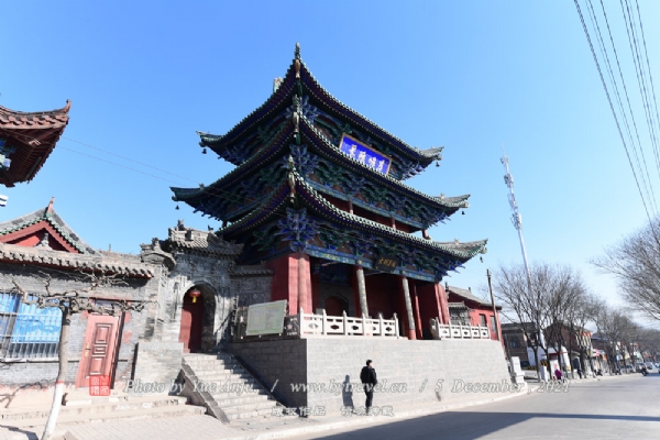 A scenic view of Changzhi Licheng Chenghuang Temple