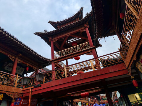 A scenic view of Changzhi Licheng Chenghuang Temple