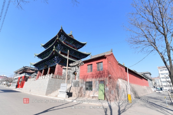 A scenic view of Changzhi Licheng Chenghuang Temple