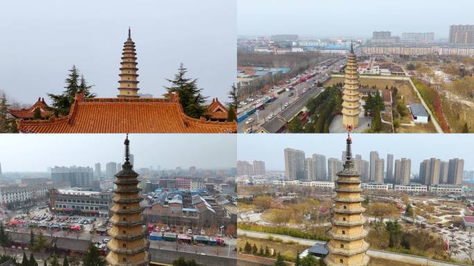 A scenic view of Changzhi Lingkongshan Shengshou Temple