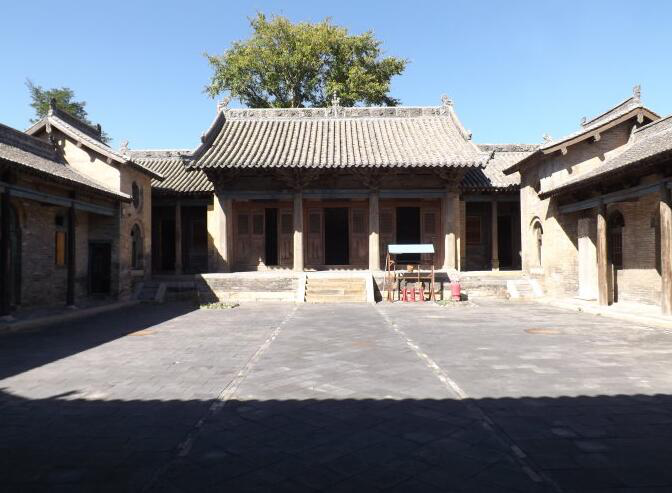 A scenic view of Changzhi Lingze Wang Miao