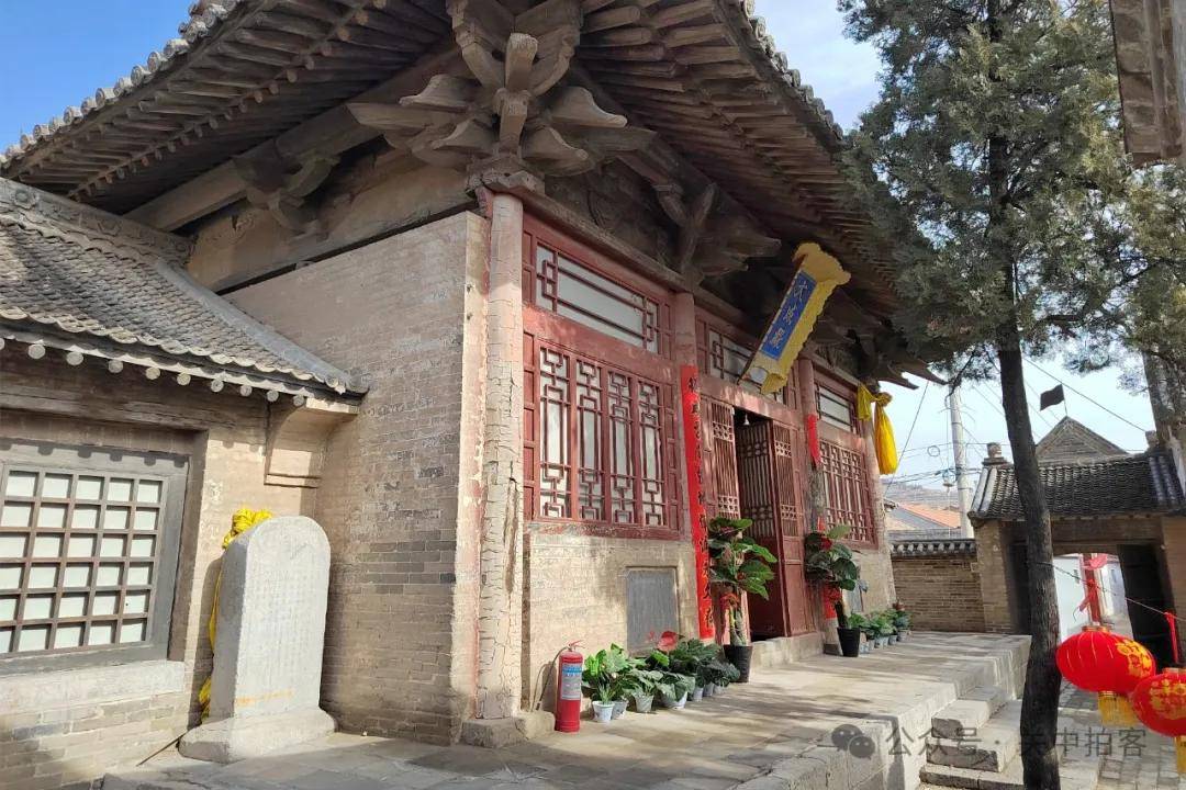 A scenic view of Changzhi Lizhuang Confucian Temple