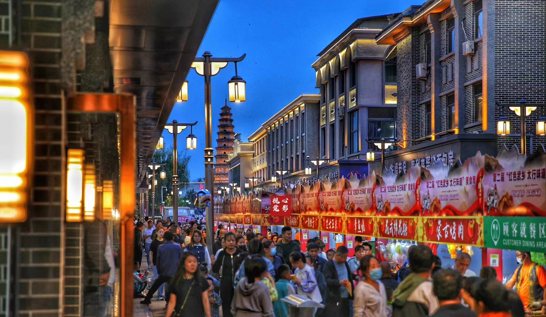 A scenic view of Changzhi Lizhuang Wu Temple