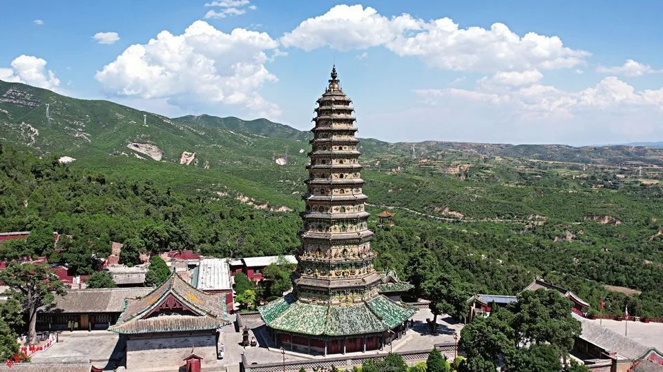 A scenic view of Changzhi Lizhuang Wu Temple