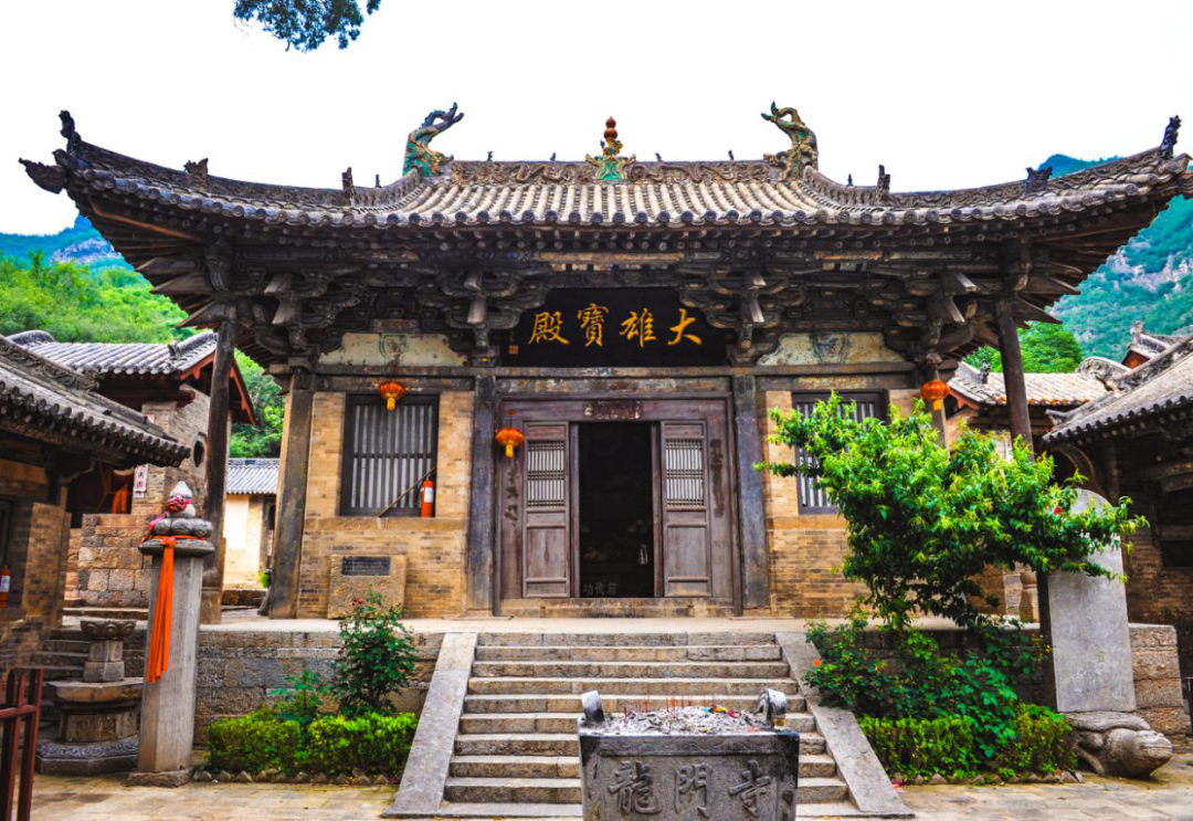A scenic view of Changzhi Longmen Temple Pingshun