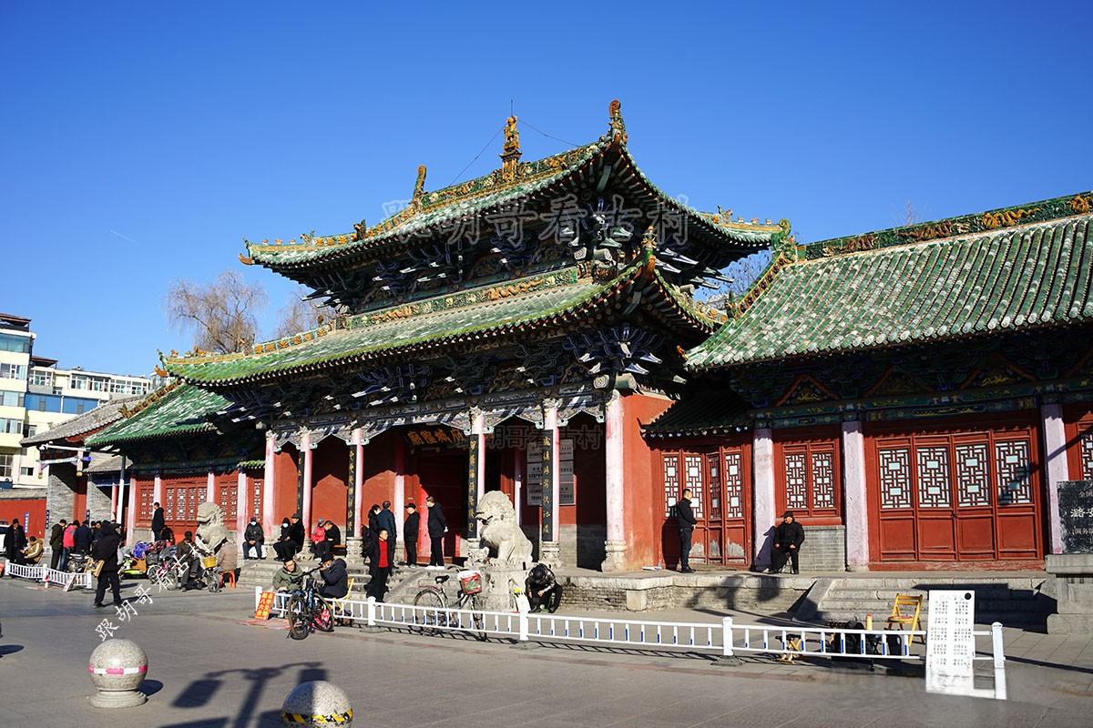 A scenic view of Changzhi Luan Fu Chenghuang Temple
