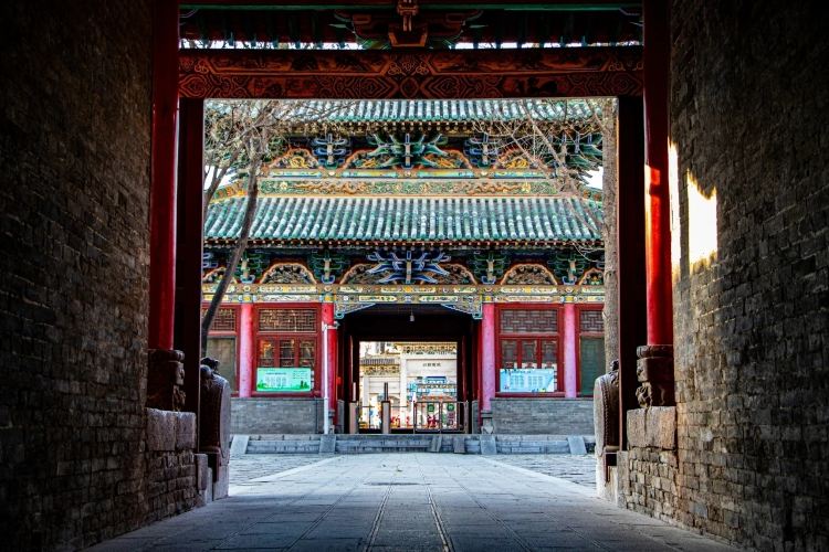 A scenic view of Changzhi Luan Fu Chenghuang Temple