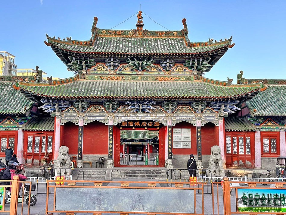 A scenic view of Changzhi Luan Fu Chenghuang Temple