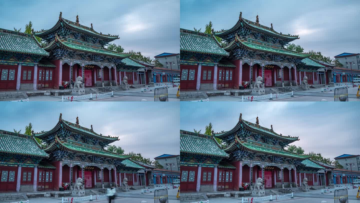 A scenic view of Changzhi Luan Fu Chenghuang Temple