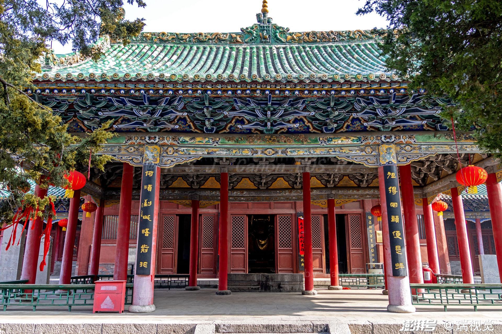 A scenic view of Changzhi Luan Fu Chenghuang Temple