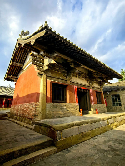 A scenic view of Changzhi Shangdang Changchun Yuhuang Temple