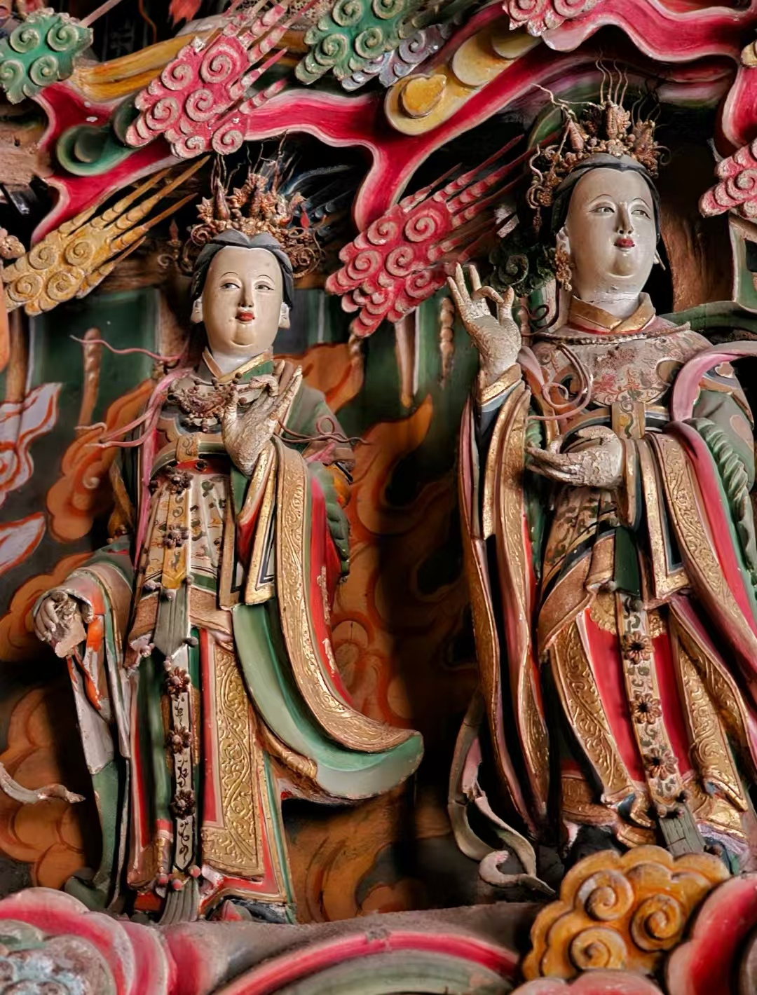A scenic view of Changzhi Shangdang Changchun Yuhuang Temple