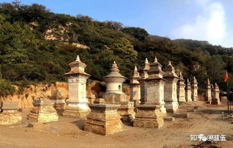 A scenic view of Changzhi Shangdang Xiyan Temple Pagoda