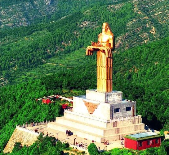 A scenic view of Changzhi Shangdang Xiyan Temple Pagoda