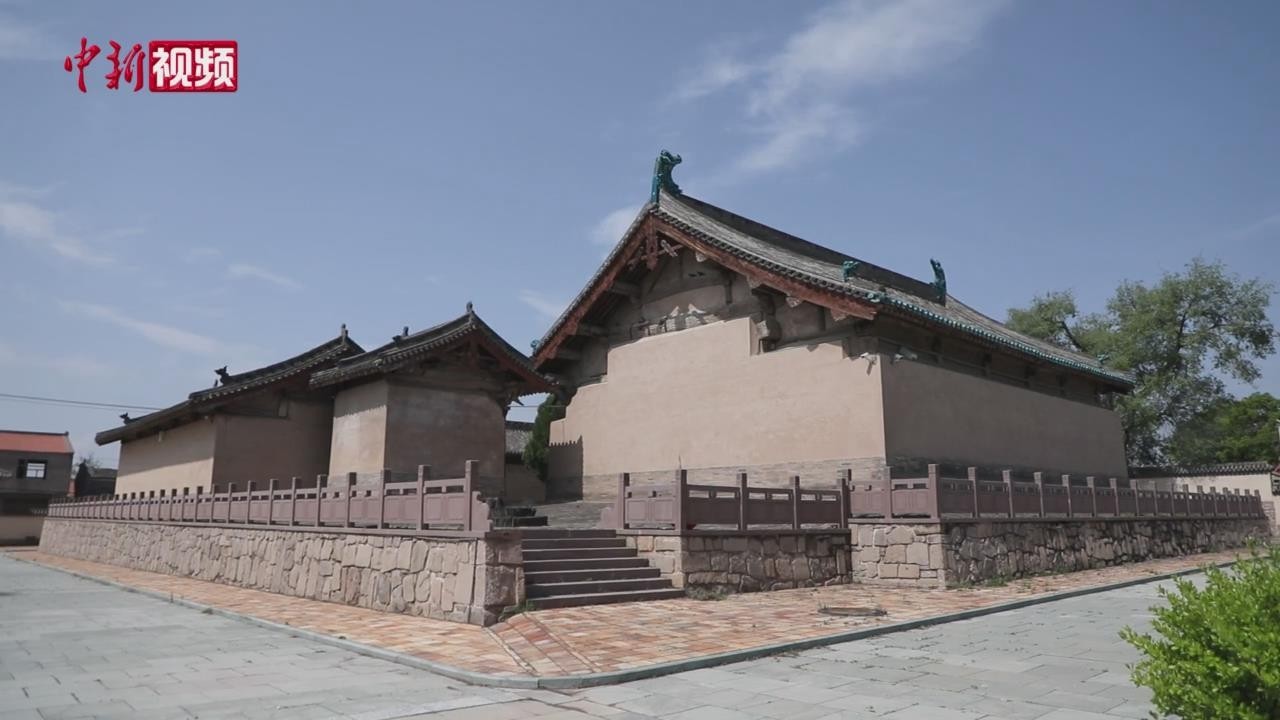 A scenic view of Changzhi Wuxiang Dayun Temple