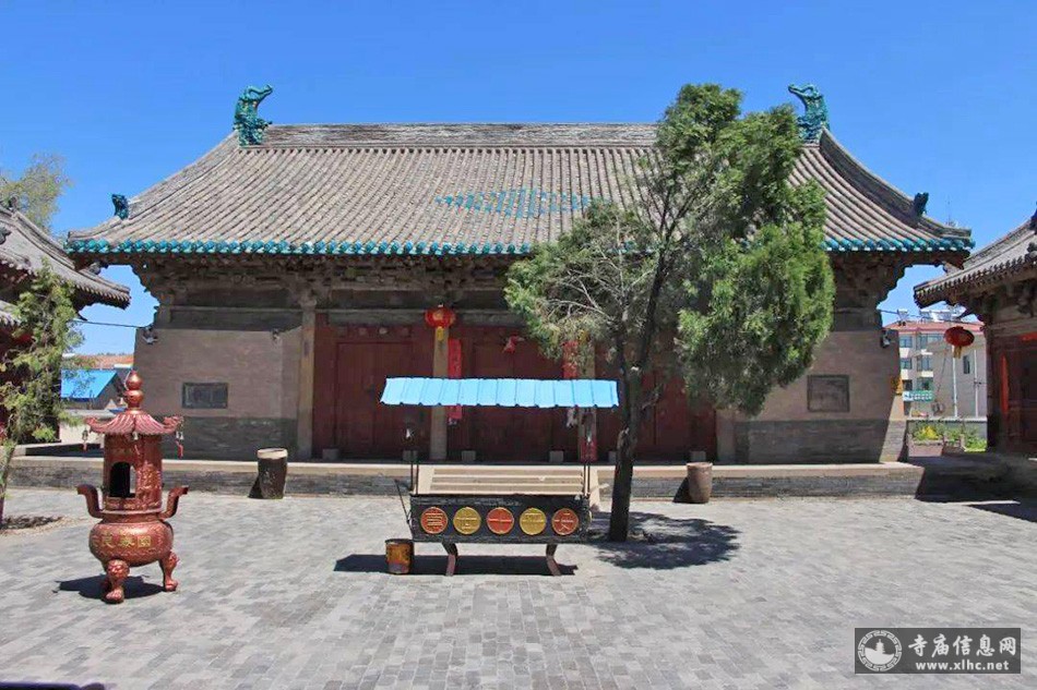 A scenic view of Changzhi Wuxiang Dayun Temple