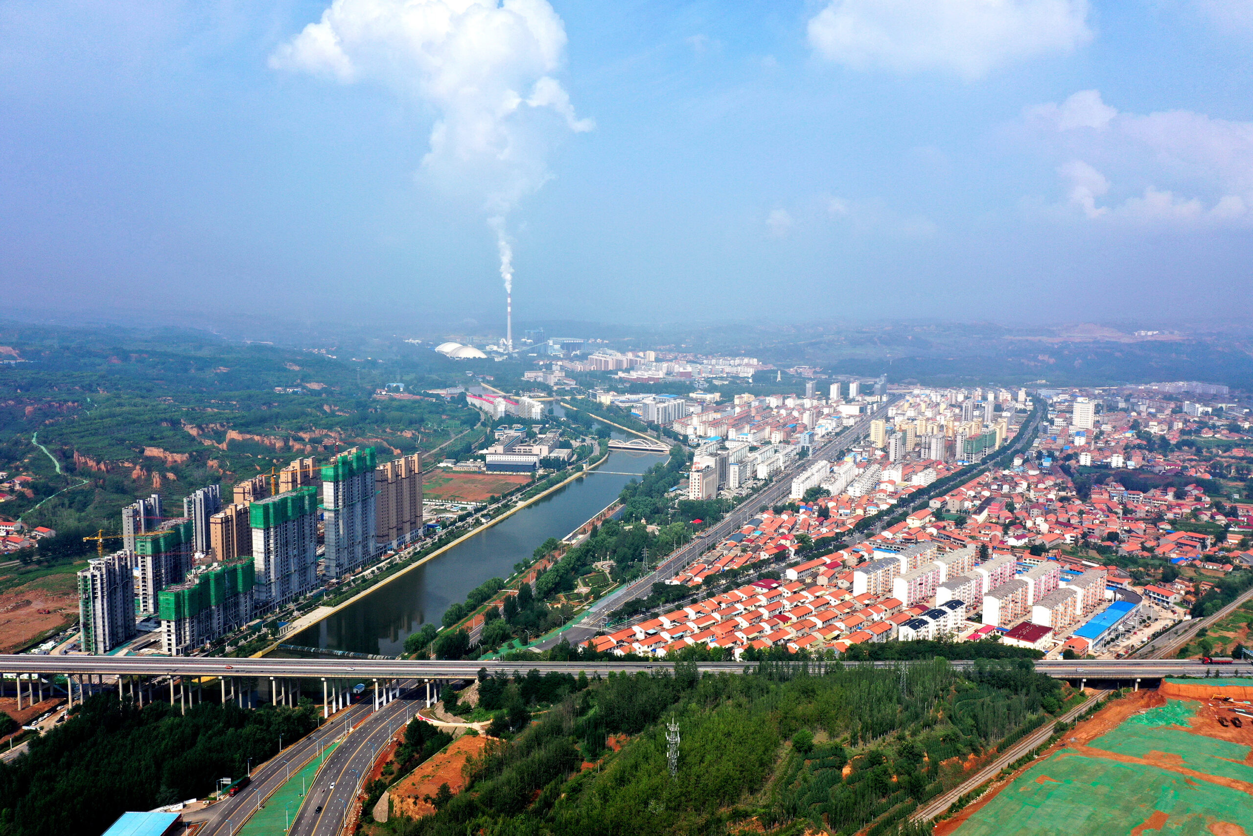 A scenic view of Changzhi Wuxiang Zhenru Temple