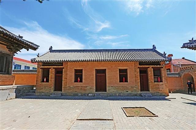 A scenic view of Changzhi Wuxiang Zhenru Temple