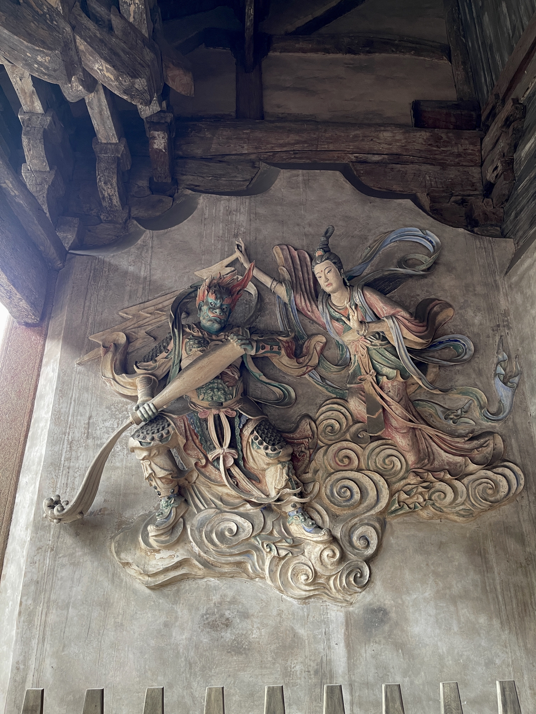 A scenic view of Changzhi Xiahuo Hugo Lingkuang Wang Temple