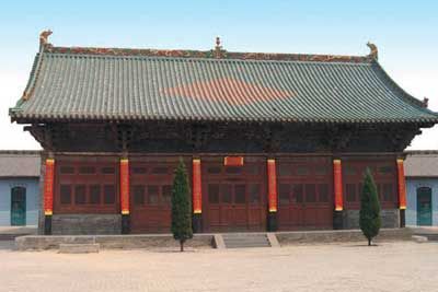 A scenic view of Changzhi Xiangyuan Confucian Temple