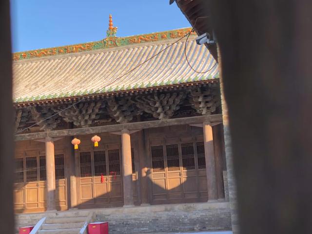 A scenic view of Changzhi Xiangyuan Wulong Temple