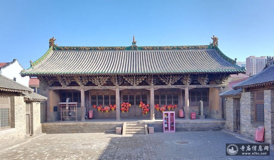 A scenic view of Changzhi Xiangyuan Wulong Temple