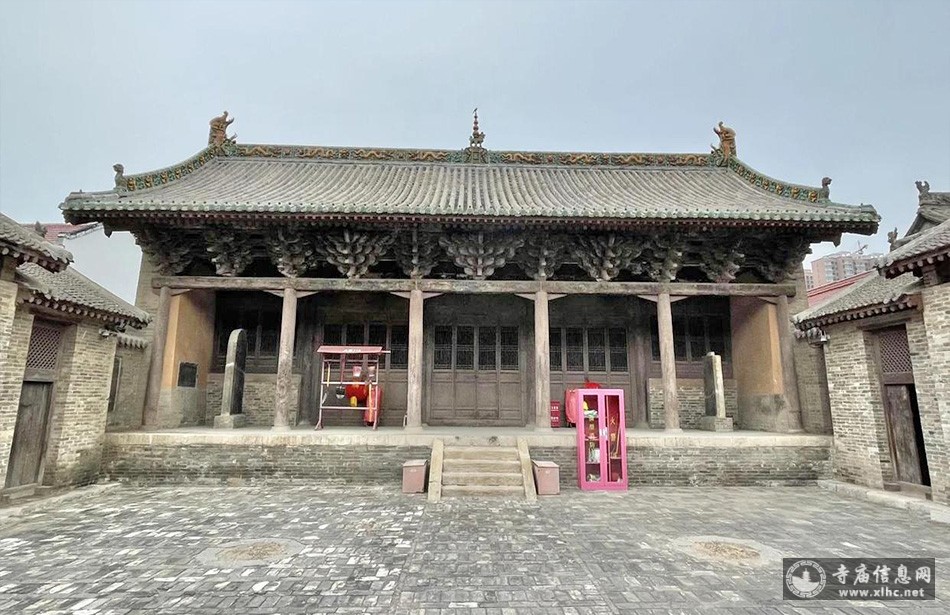 A scenic view of Changzhi Xiangyuan Wulong Temple