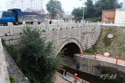 A scenic view of Changzhi Xiangyuan Yonghui Bridge