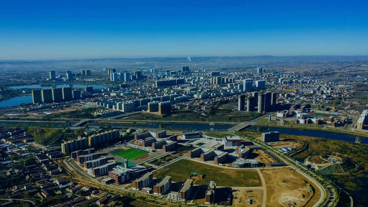 A scenic view of Changzhi Xiangyuan Yonghui Bridge