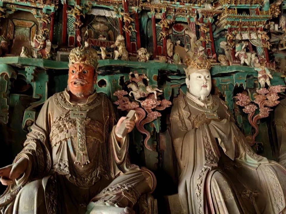 A scenic view of Changzhi Xiangyuan Zhaoze Wang Temple