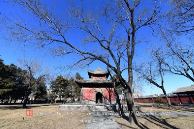 A scenic view of Changzhi Xiaozhang Biyun Temple Hall