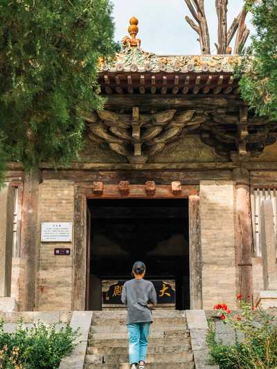 A scenic view of Changzhi Xiayu Shenci