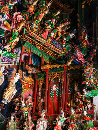 A scenic view of Changzhi Xiayu Shenci