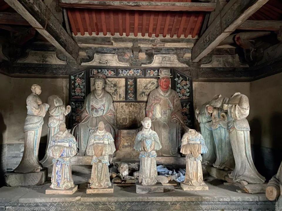 A scenic view of Changzhi Xiayu Shenci