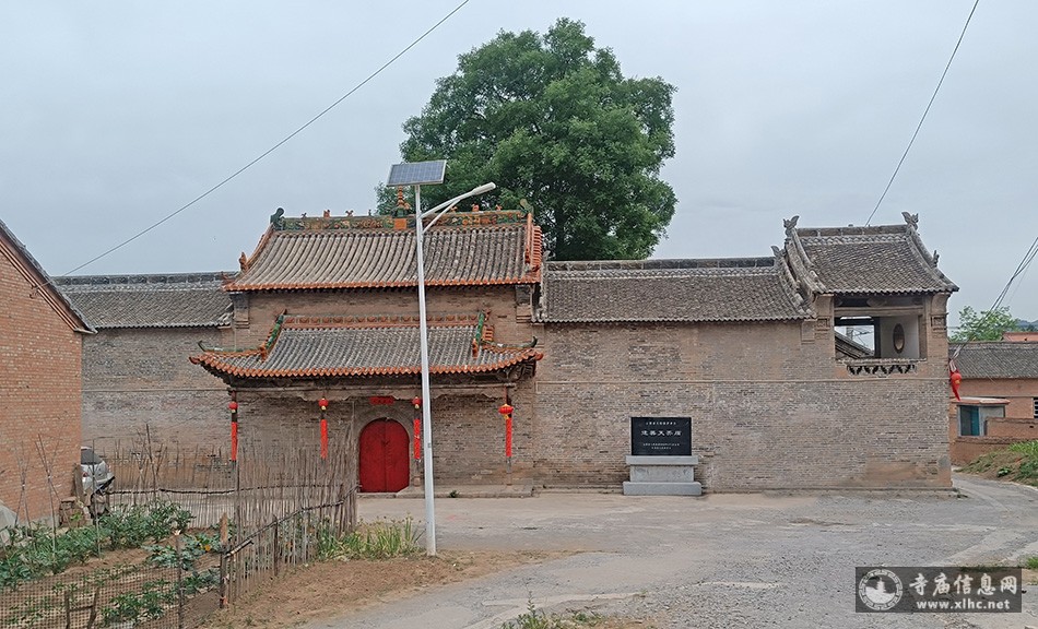 A scenic view of Changzhi Xincun Tianqi Wang Temple