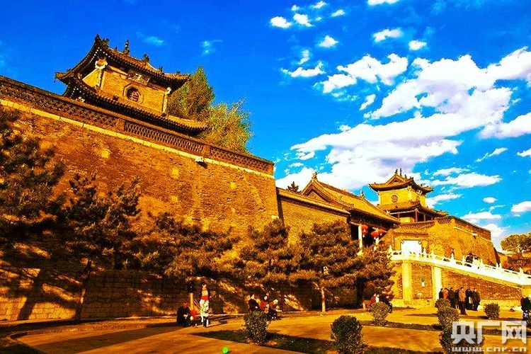 A scenic view of Changzhi Xiqing Bei Dayu Temple