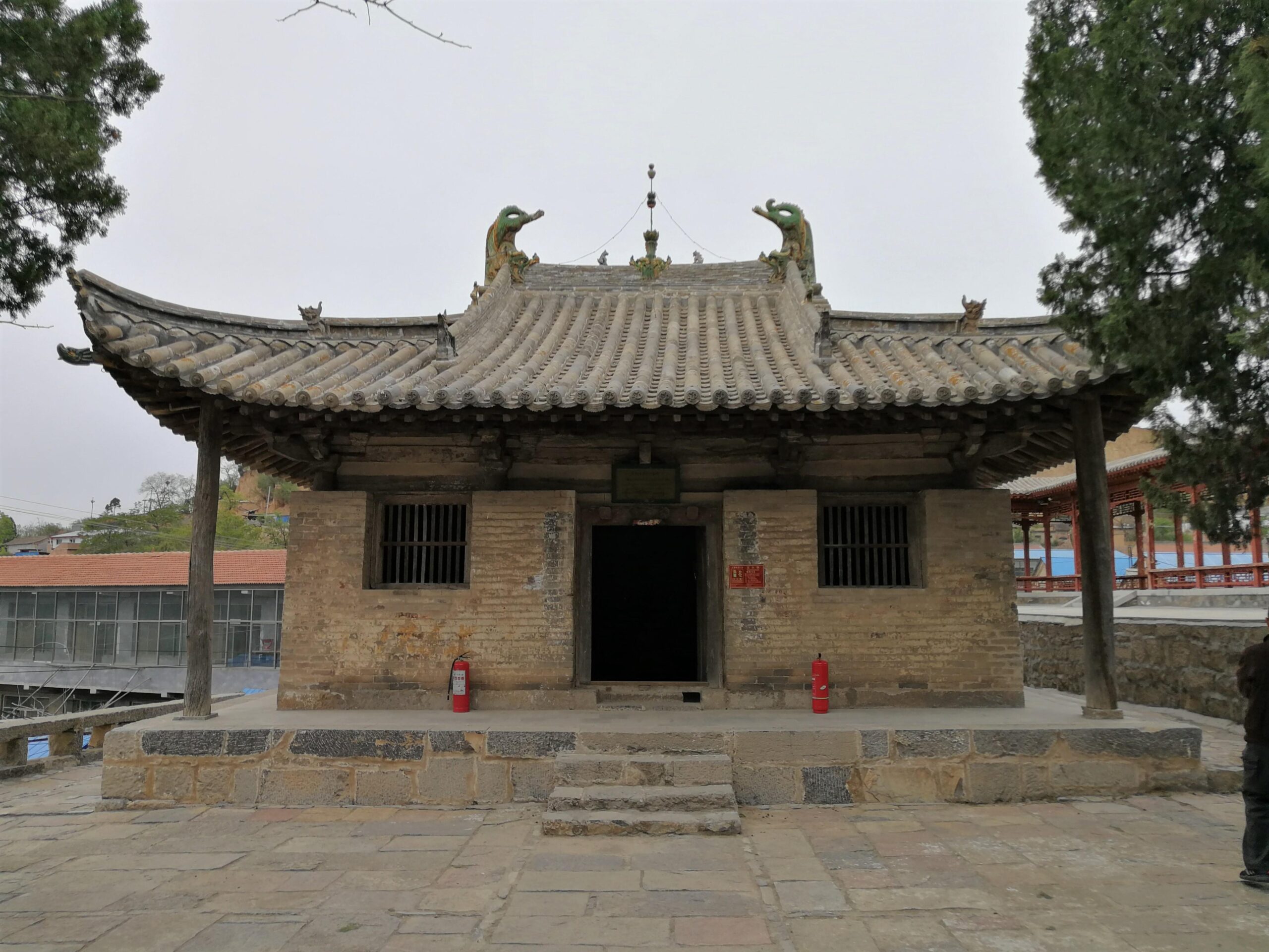 A scenic view of Changzhi Xiqing Bei Dayu Temple
