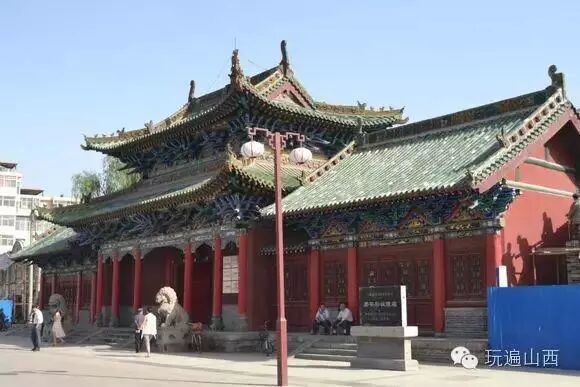 A scenic view of Changzhi Xiqing Bei Dayu Temple