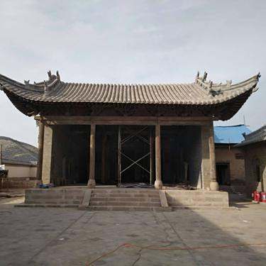 A scenic view of Changzhi Xishe Weigong Temple