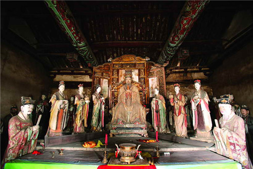 A scenic view of Changzhi Xixiazhuang Zhaoze Wang Temple