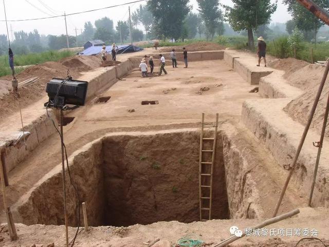A scenic view of Changzhi Xizhou Lihou Tombs