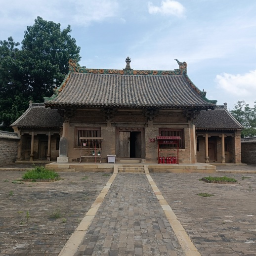 A scenic view of Changzhi Yihe Sanjiao Tang